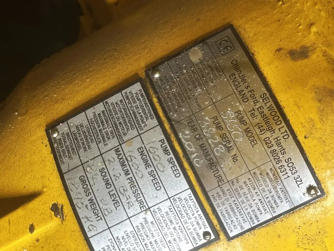 Billede 8 - Selwood S150 / motorpumpe ~ vandpumpe / med tilbehør