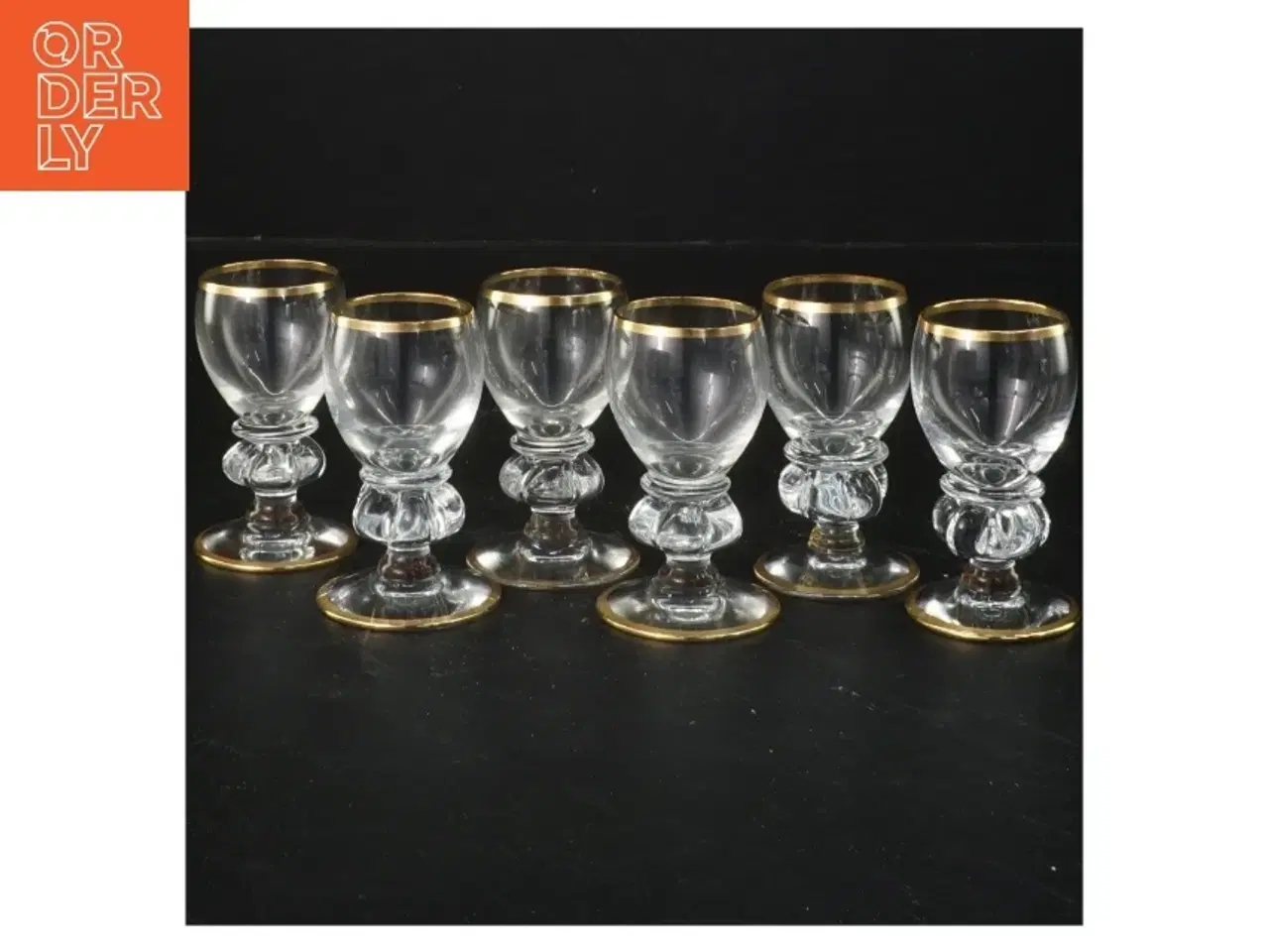 Billede 1 - Gisselfeld glas 6 stk