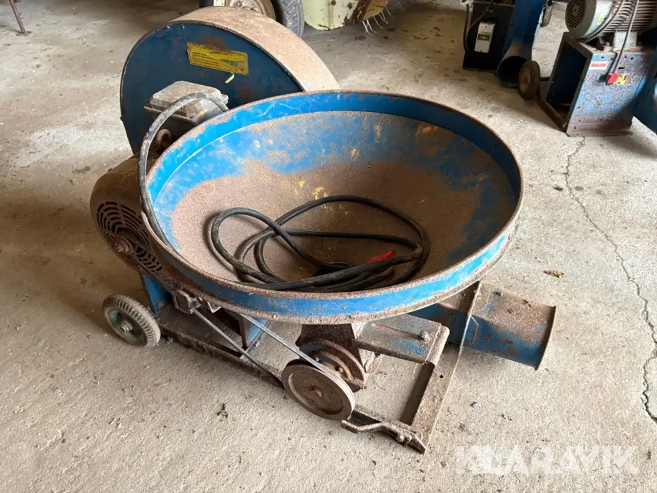 Billede 10 - Kornblæser med indfødning Kongskilde 52DKM