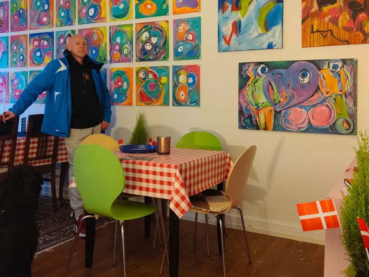 Billede 2 - Dansk kunst.