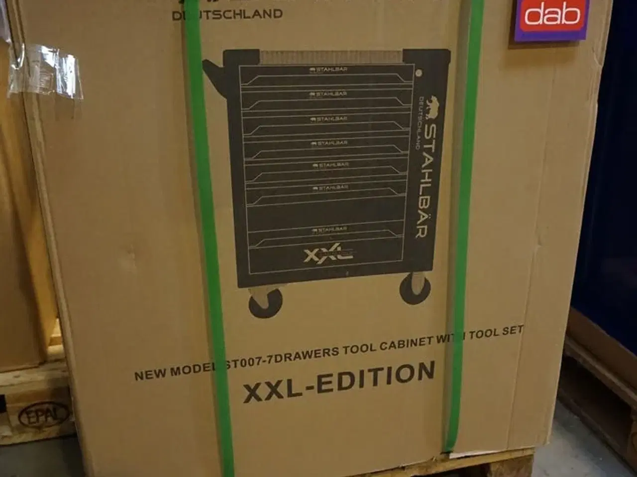 Billede 13 - Værktøjsvogn, Stahlbär, 7 skuffer inkl. Værktøj