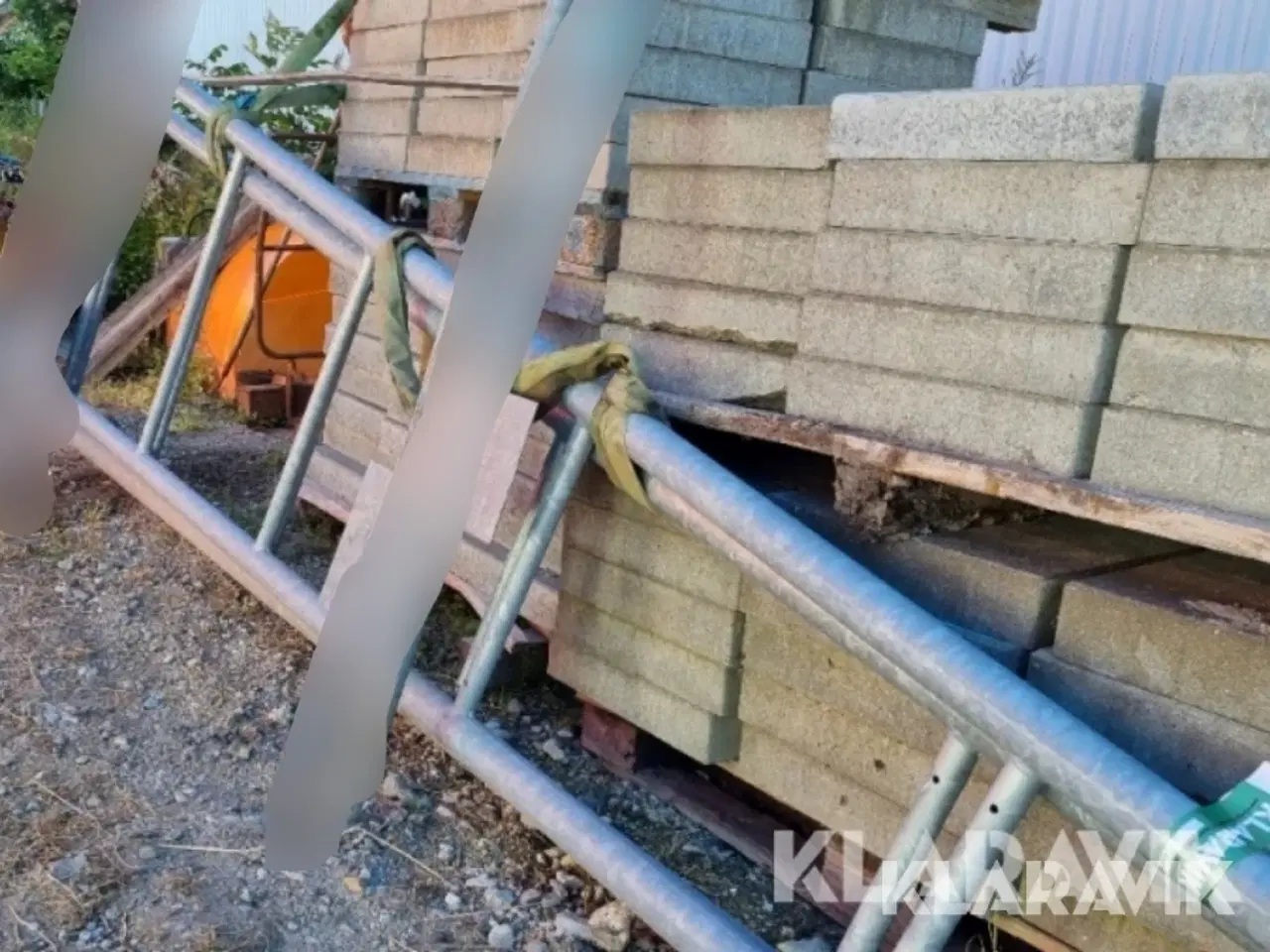 Billede 2 - Skiltestandere Galvaniseret stål