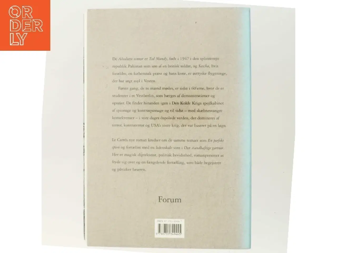 Billede 3 - Absolutte venner af John Le Carré (Bog)