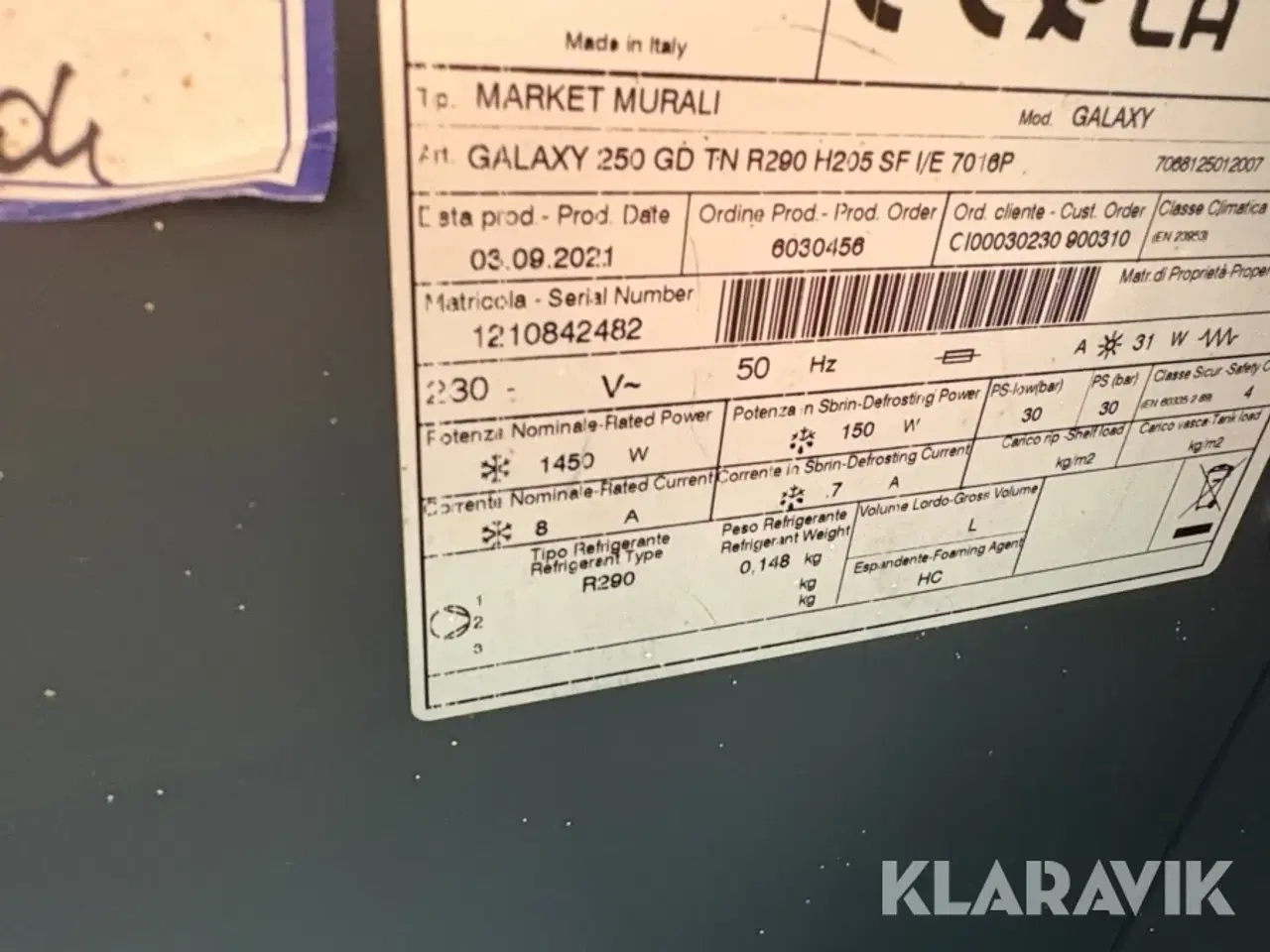 Billede 5 - Køleskabe Isa Galaxy 250 GD TN R290 2 styk.