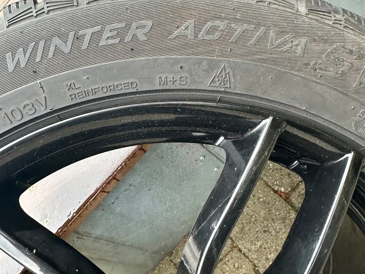 Billede 4 - 19 " Proline alufælge med vinterdæk