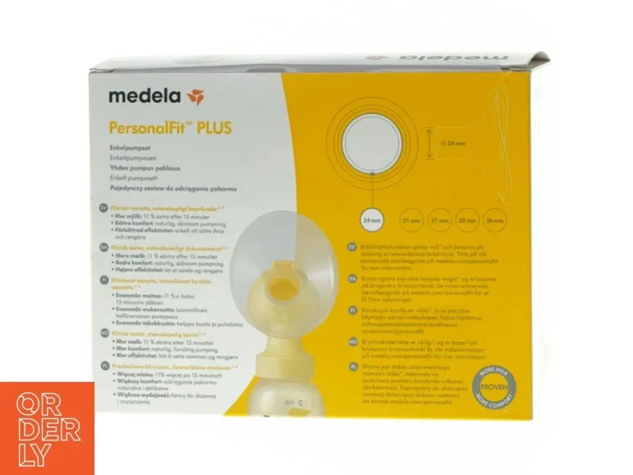 Billede 2 - Brystpumpe fra Medela (str. 24 milimeter 150 milliliter )
