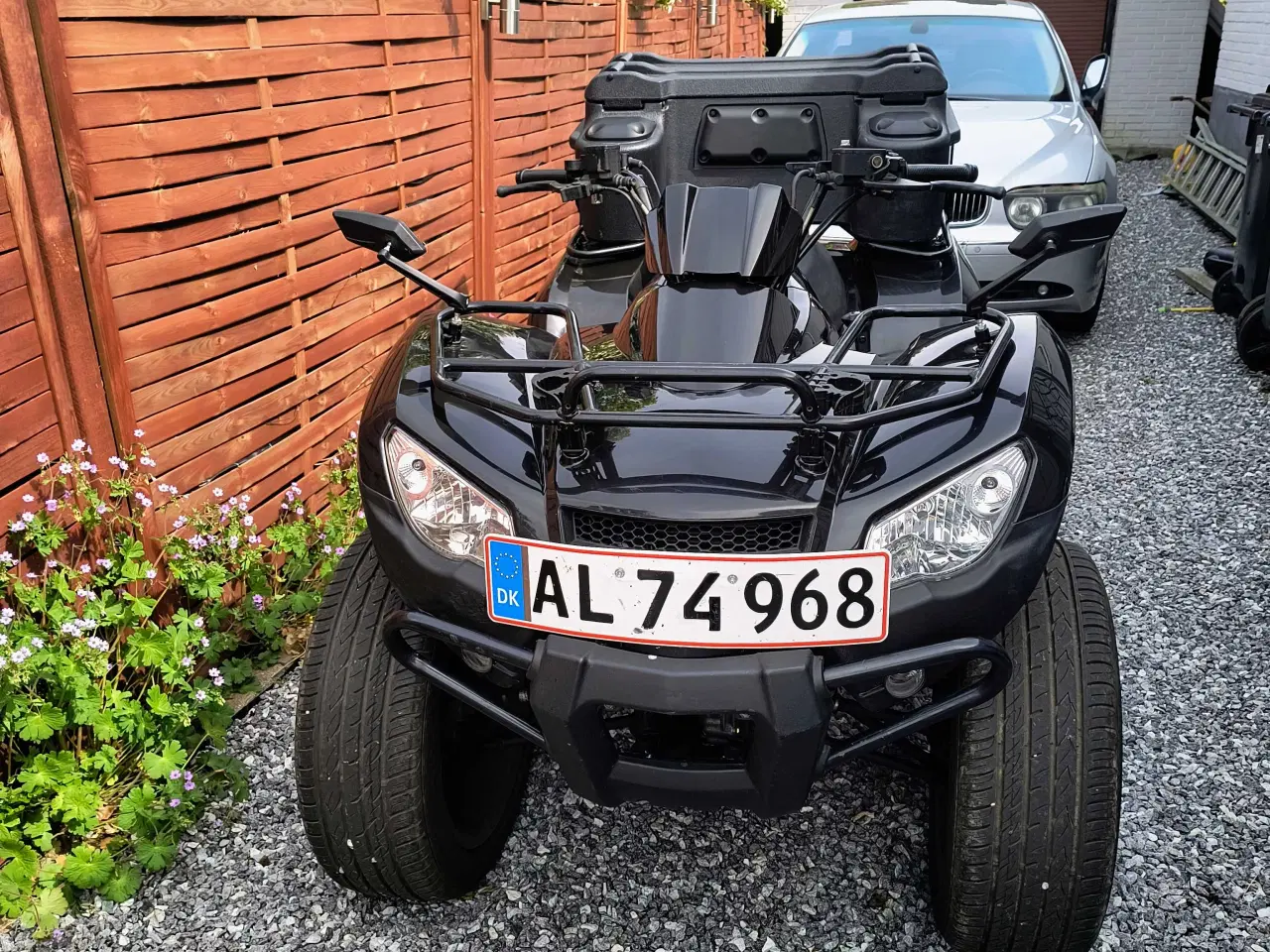 Billede 1 - ATV på nummerplader