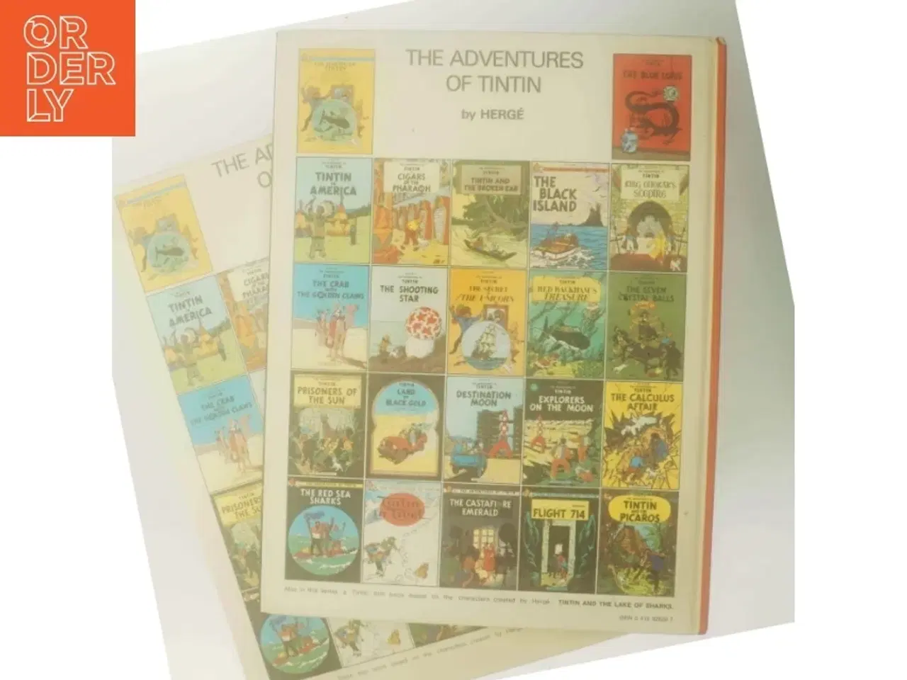 Billede 4 - 2 Tintin bøger på engelsk af Hergé (Bog)
