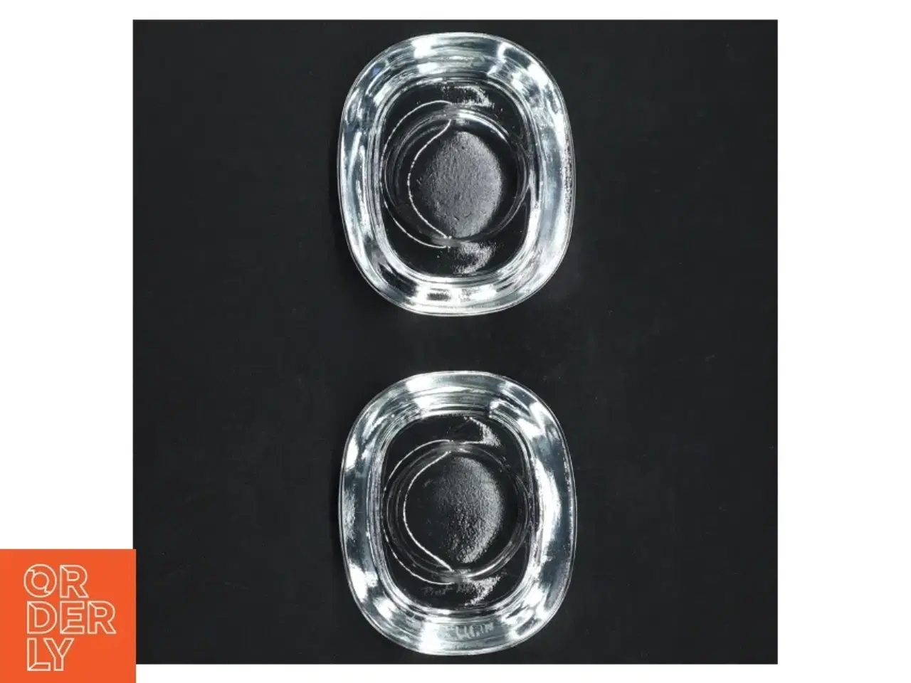 Billede 3 - Piet Hein glasskåle (str. 9 x. 7,5 cm)