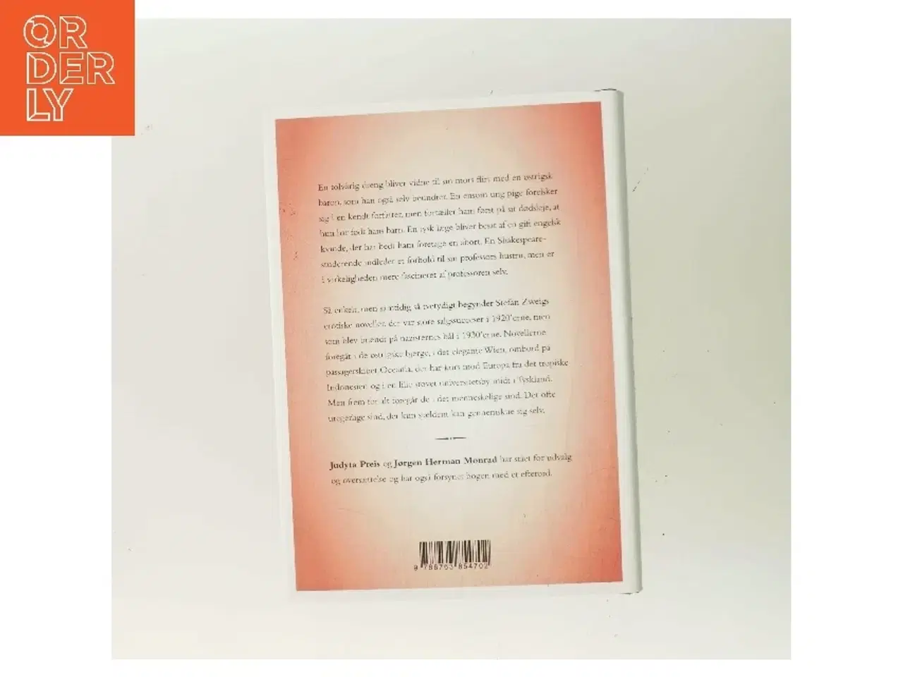 Billede 3 - Amok : kærlighedens forrykte former af Stefan Zweig (Bog)