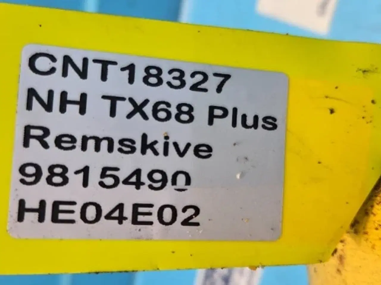 Billede 12 - New Holland TX68 Remskive 9815490