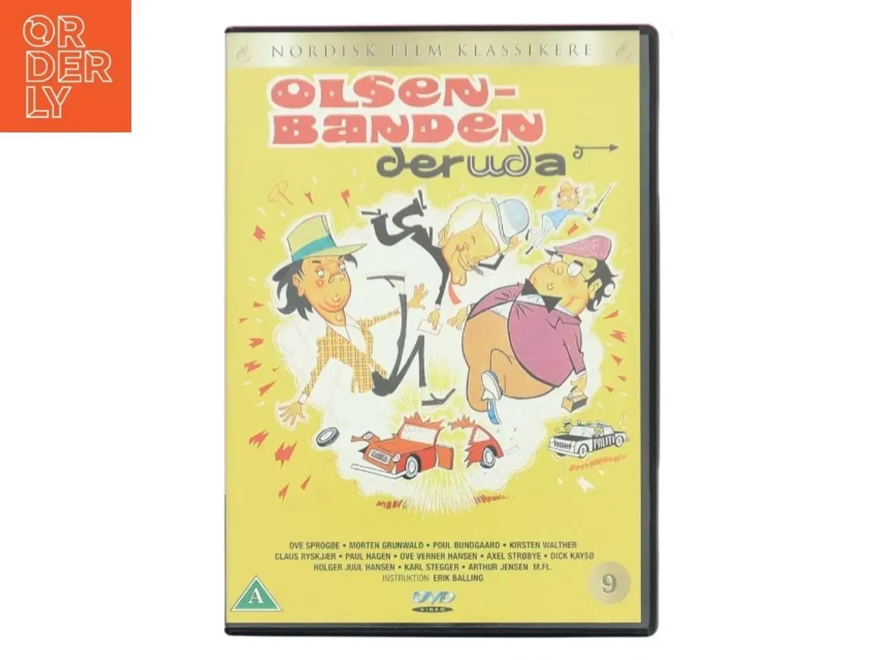 Billede 1 - Olsen Banden 9 - Deruda&#39; med Ove Sprogøe (DVD)