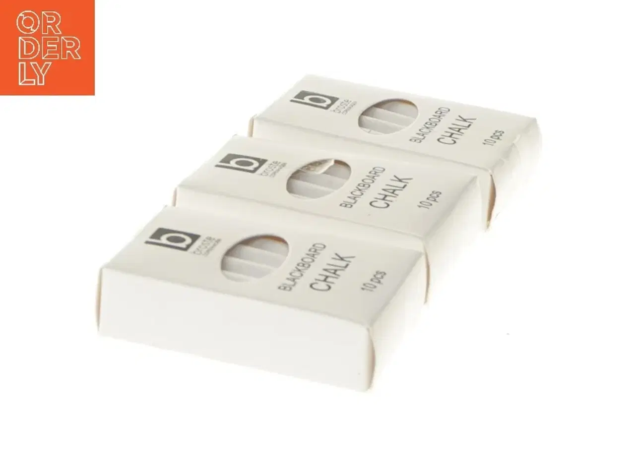 Billede 3 - Tavlekridt 10 stk. fra Broste Copenhagen (str. 8x5 cm)