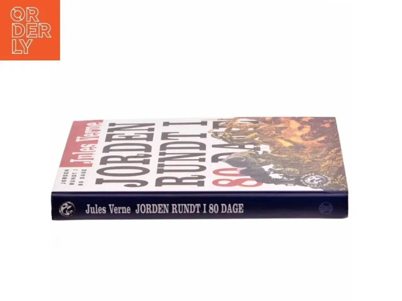 Billede 2 - Jorden rundt i 80 dage af Jules Verne (Bog)