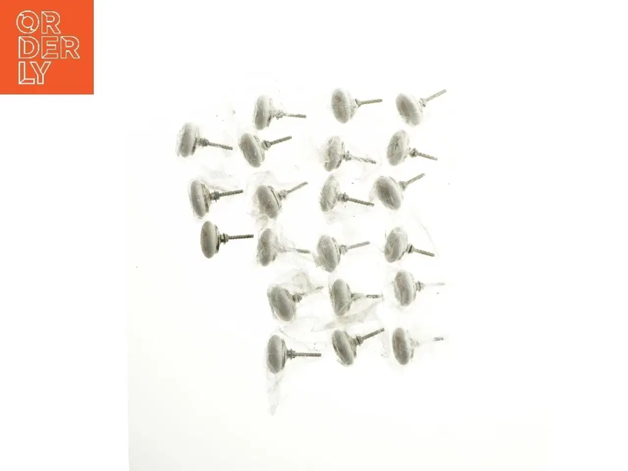 Billede 1 - Keramiske skabsknopper (str. 5 x 4 cm)