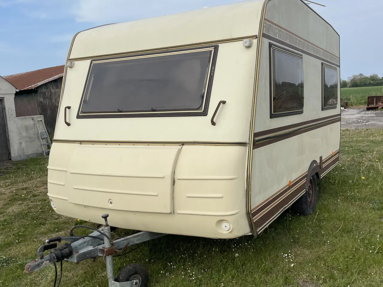 Billede 1 - Charmerende retro campingvogn – Edelweis 1987 til 