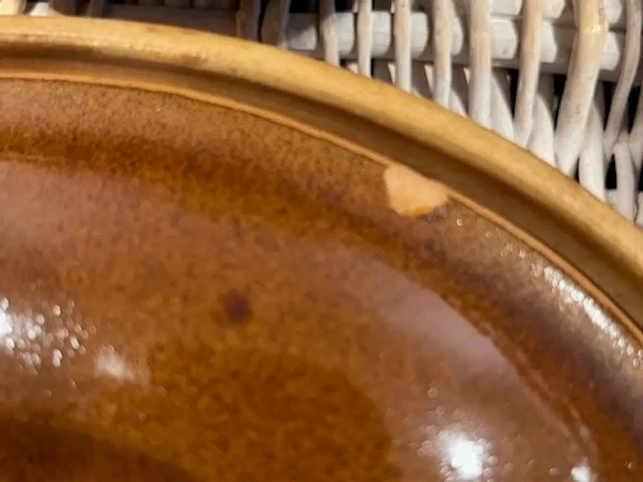 Billede 10 - 2 store franske stentøjs-terriner – La Bourguignon