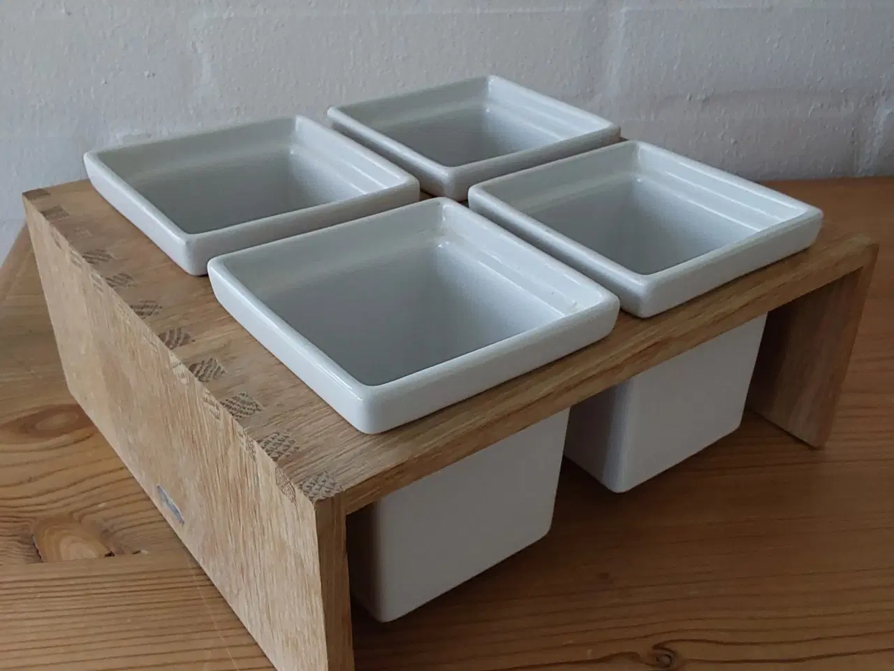 Billede 1 - Trip Trap Plint 4 - kvadrat. Teakramme