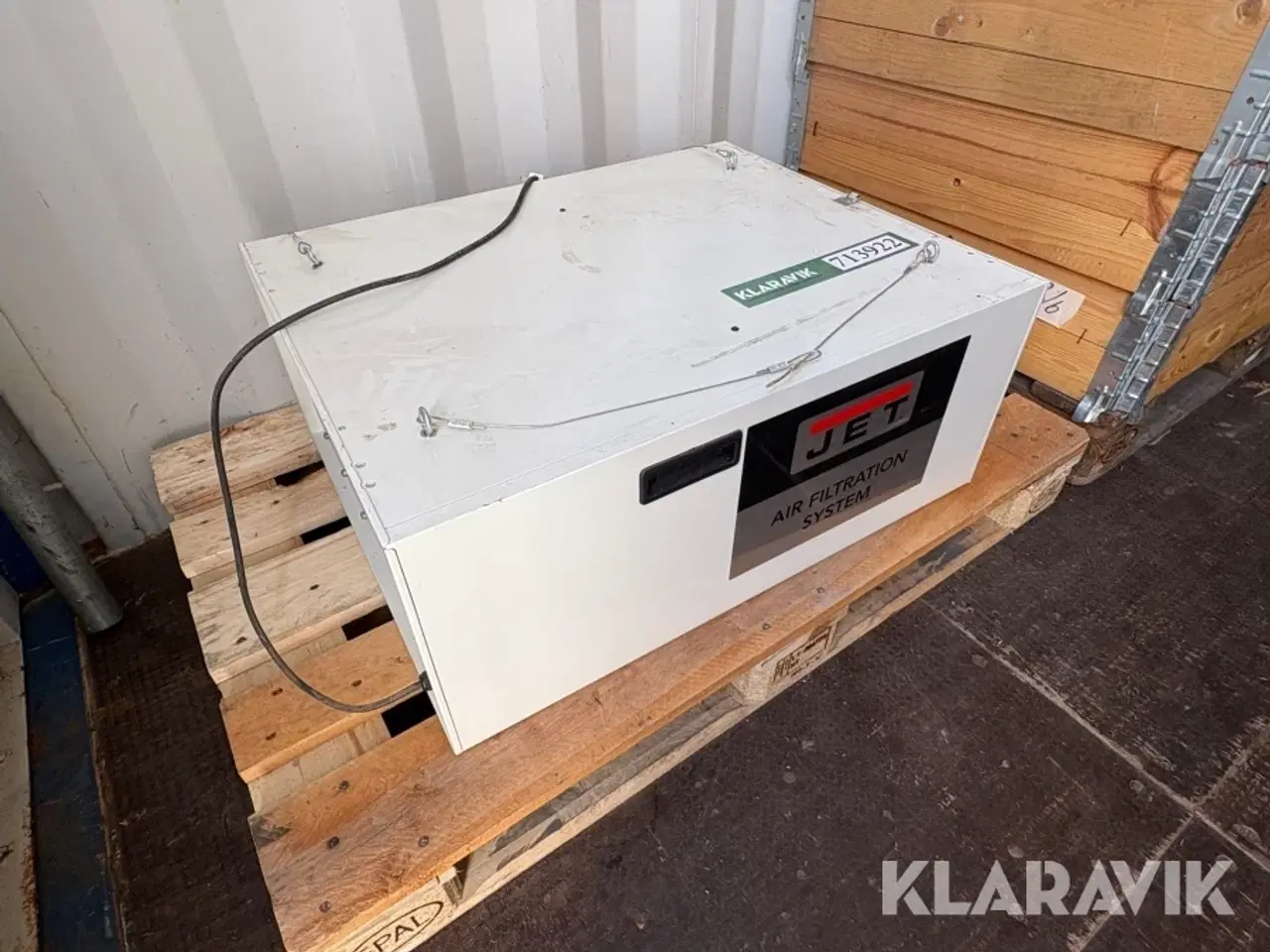 Billede 1 - Luftfiltreringssystem JET AFS-1000B