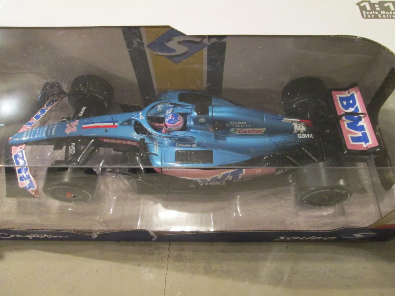 Billede 3 - Modelbil 1:18 Alpine A522  Alonso 