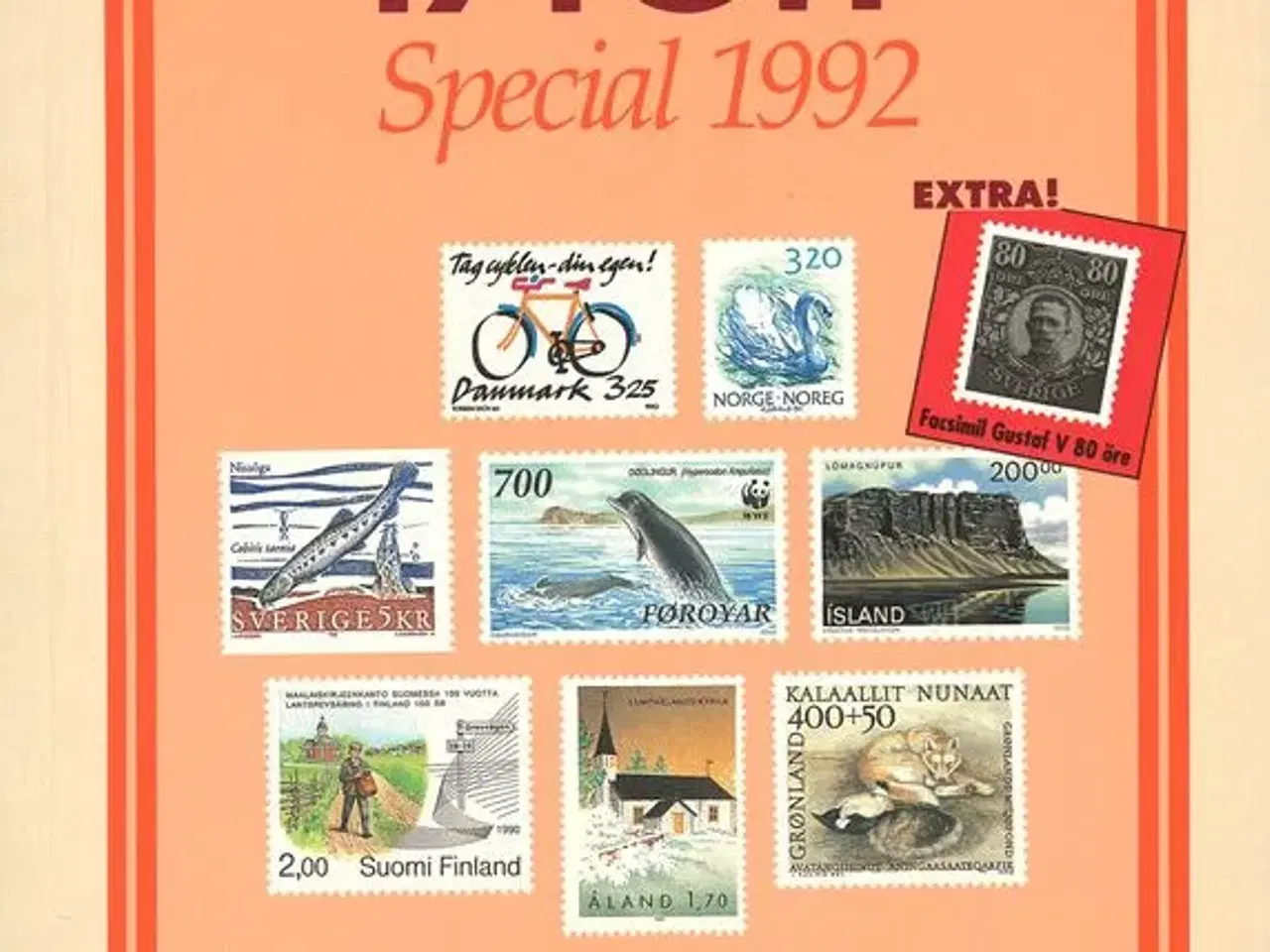 Billede 1 - FACIT Special-frimærkekatalog 1992 NY