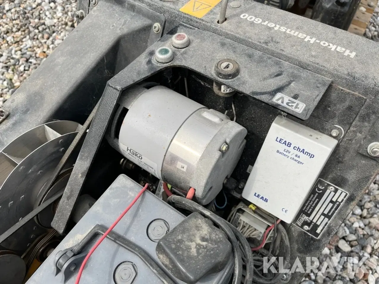 Billede 5 - Fejemaskine Hako Hamster 600