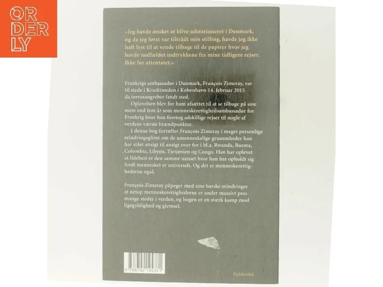 Billede 3 - Jeg har set det samme ansigt overalt af François Zimeray (f. 1961) (Bog)