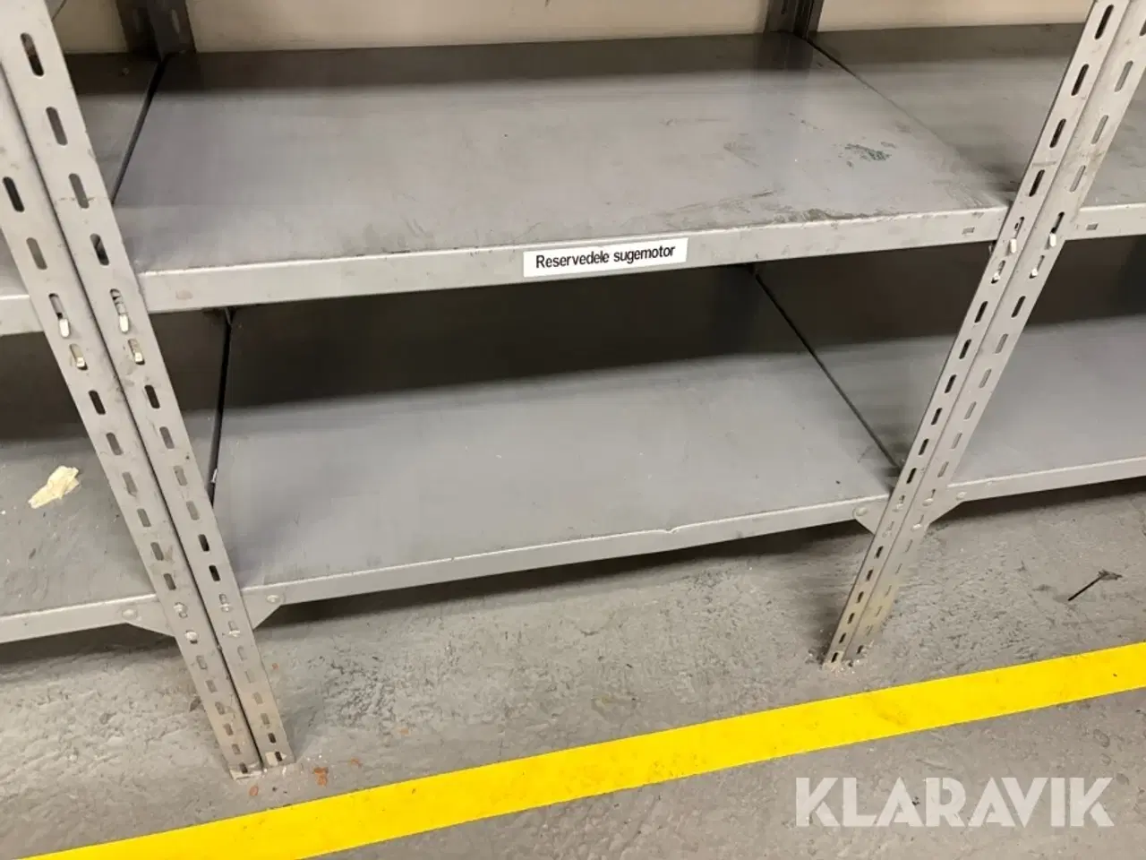 Billede 11 - Værkstedsreoler 4 sektioner