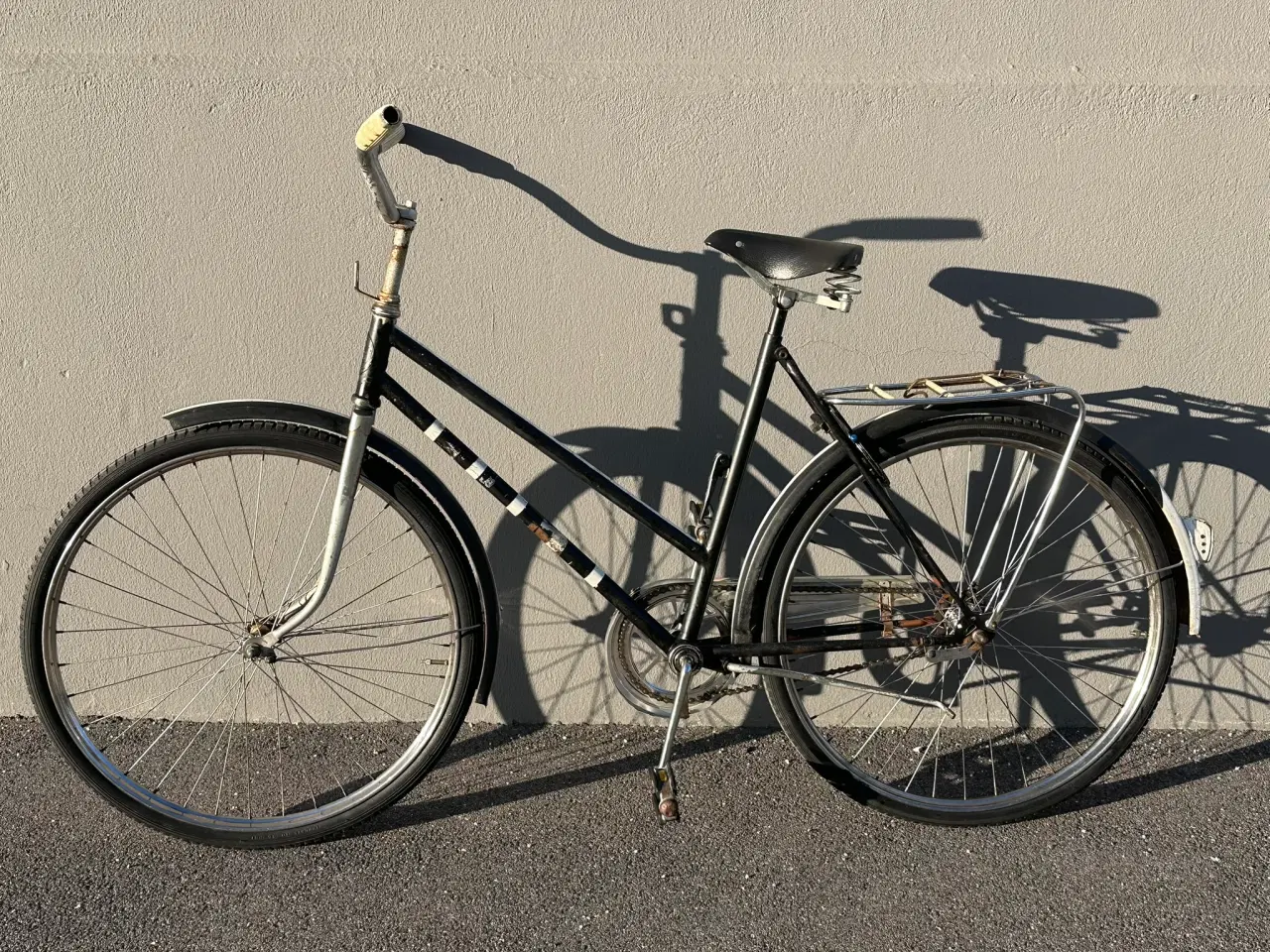 Billede 5 - Sort DBS retro damecykel – single speed, patina og