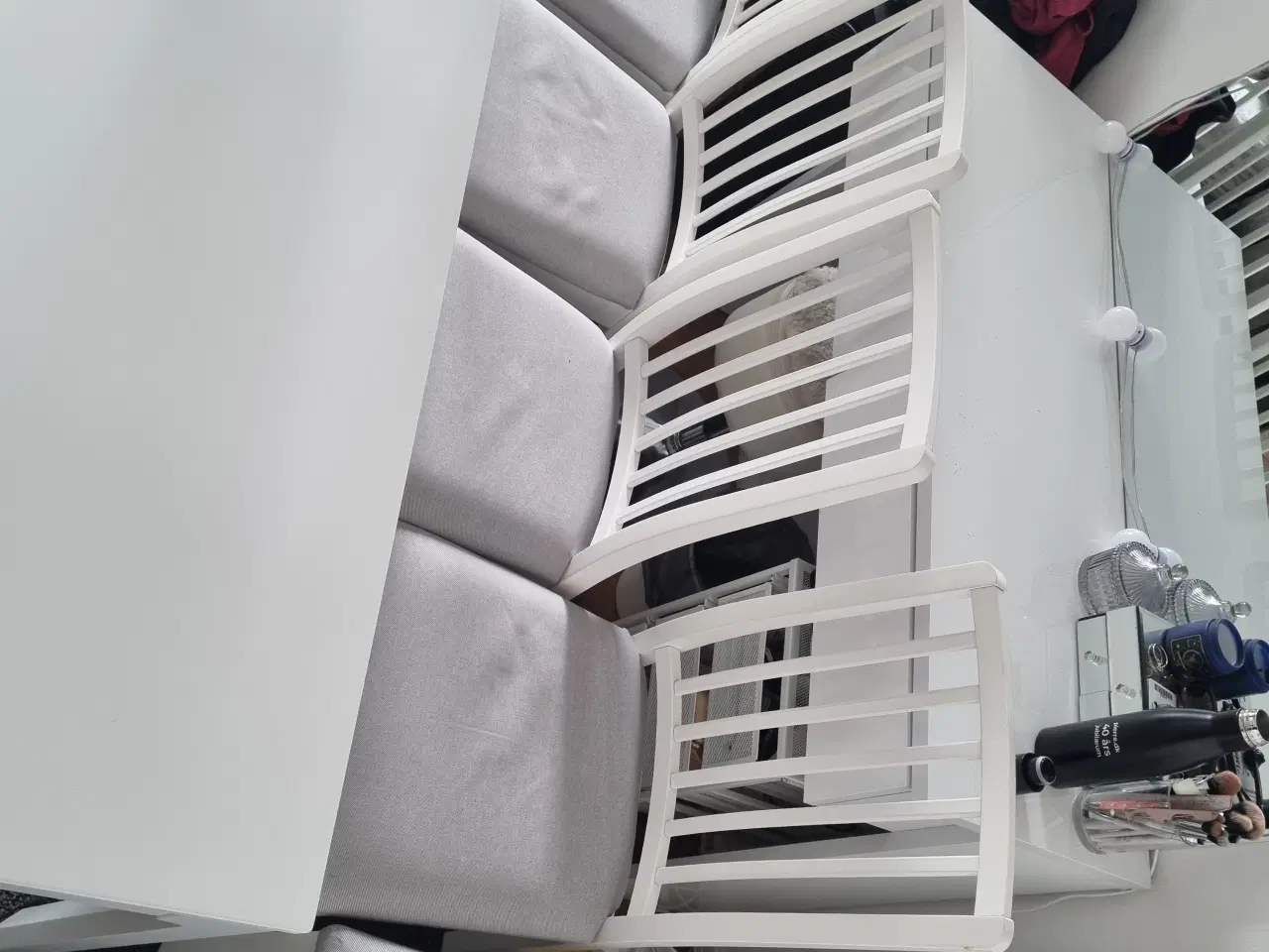 Billede 2 - Spisebordsæt med udtrækning 