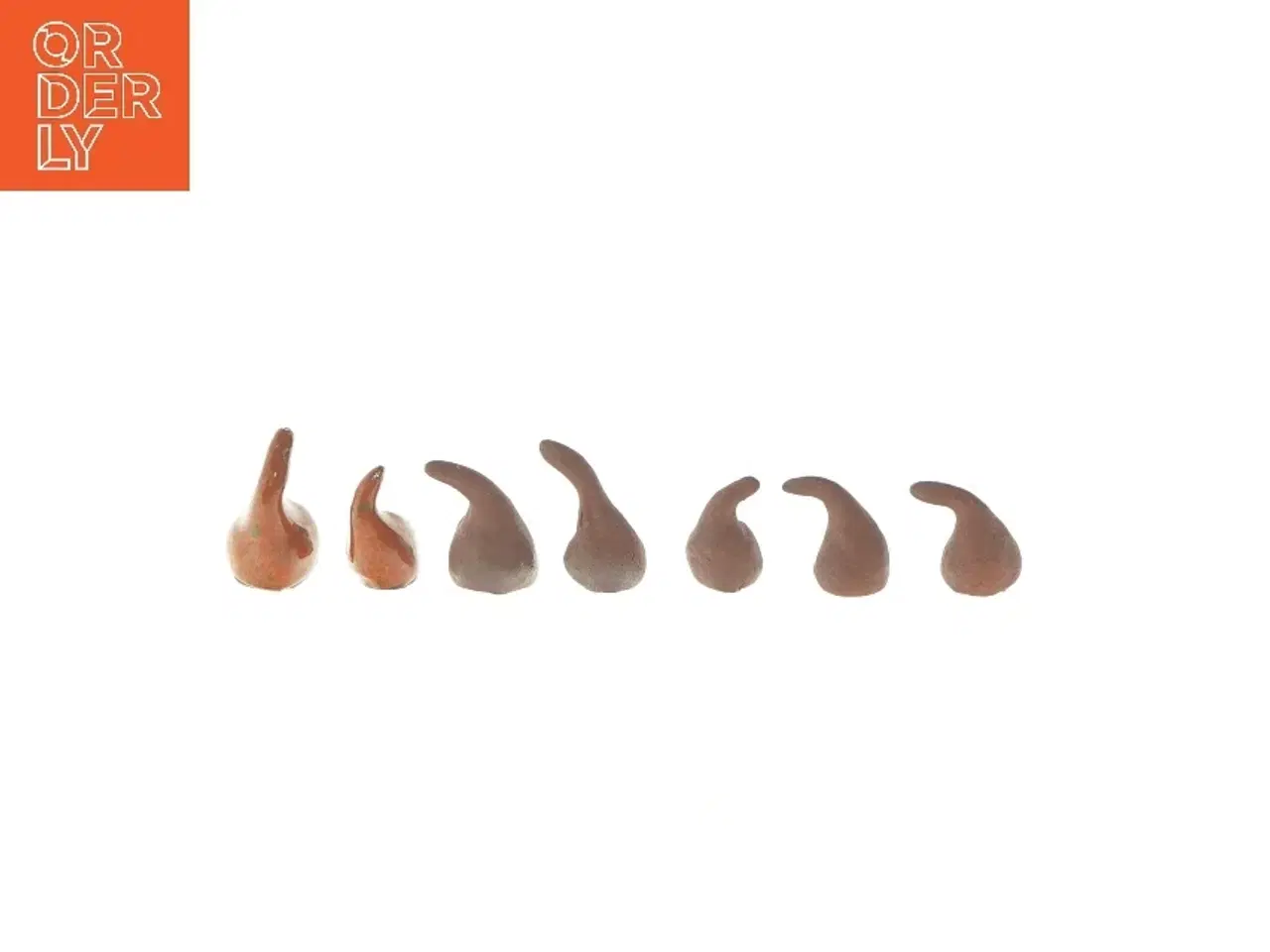 Billede 3 - 6 Små nisser (str. 3,5 cm)