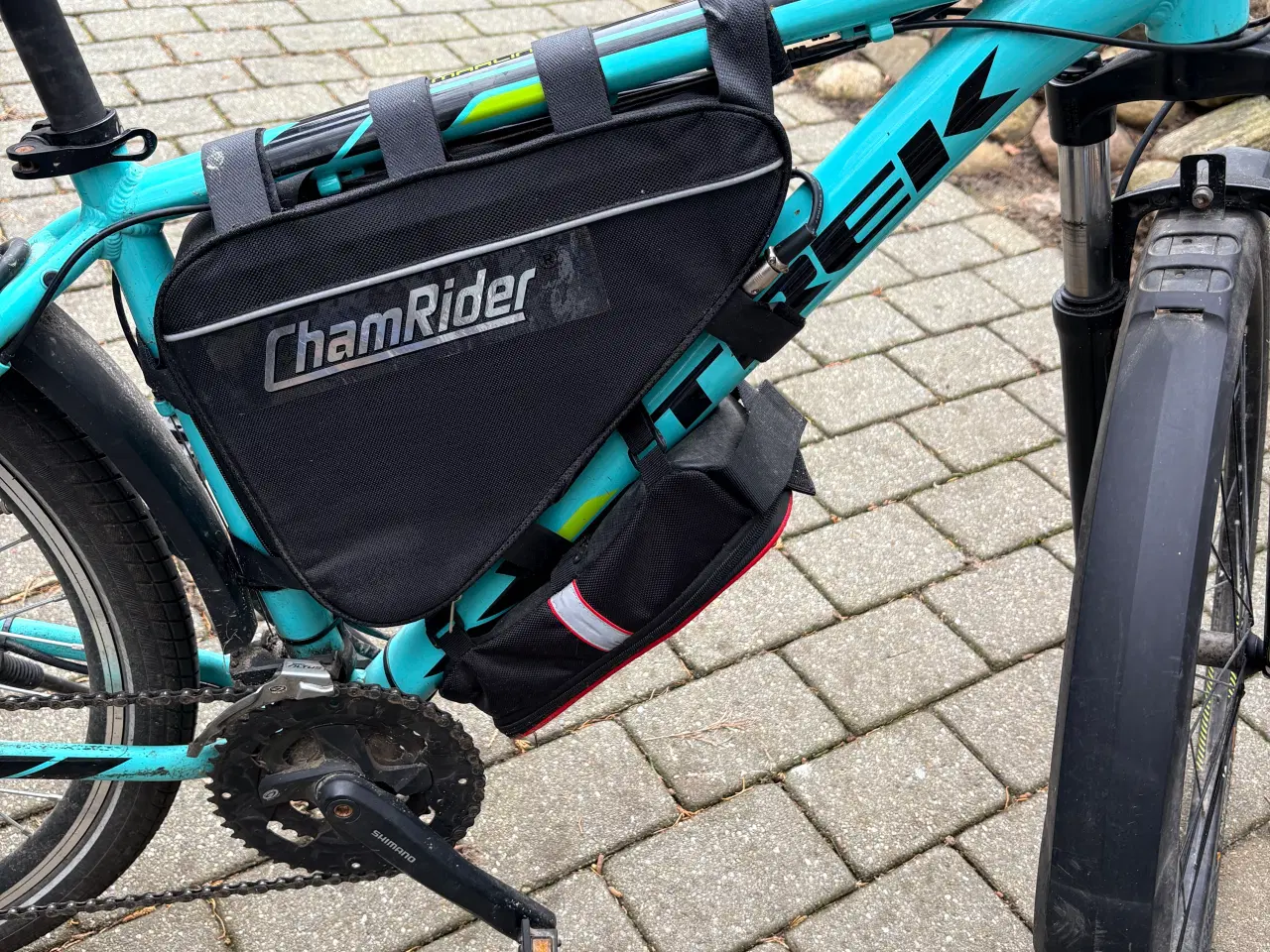 Billede 2 - Trek elcykel herre grøn/sort