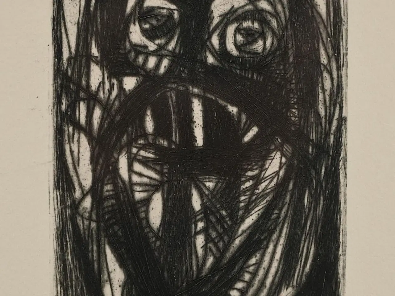 Billede 2 - Radering af Asger Jorn