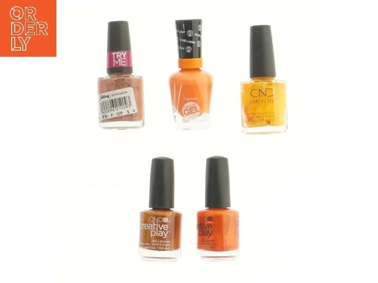 Billede 1 - Neglelak sæt, 5 stk fra CND, Sally Hansen (str. 5 stk 8 cm)