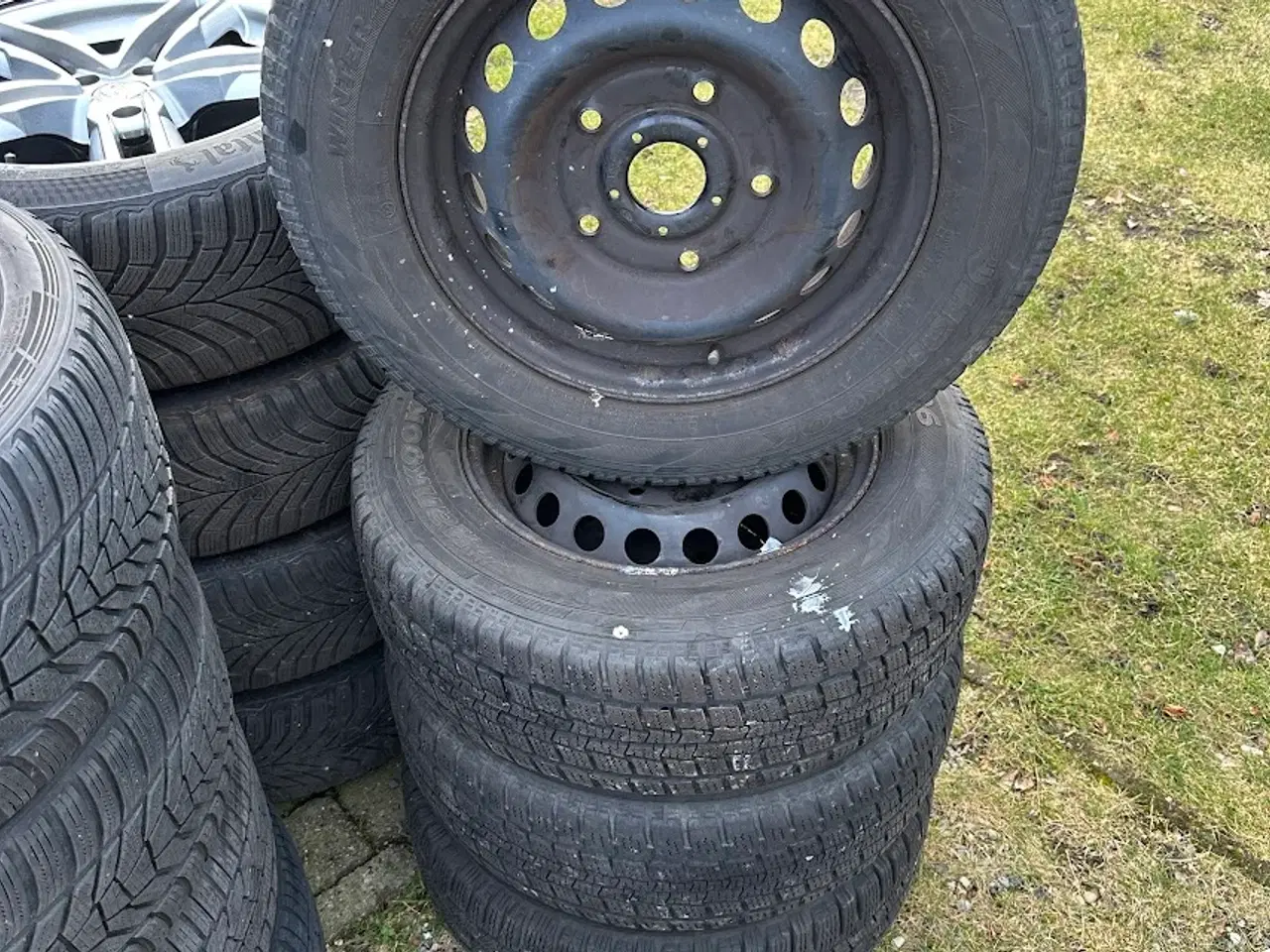 Billede 1 - 5x160 215/65 R16C Ford Transit Hankook vinterdæk