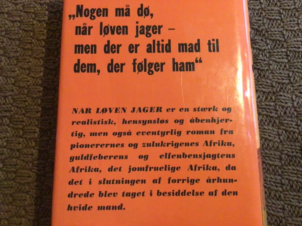 Billede 2 - Wilbur Smith : Når løven jager