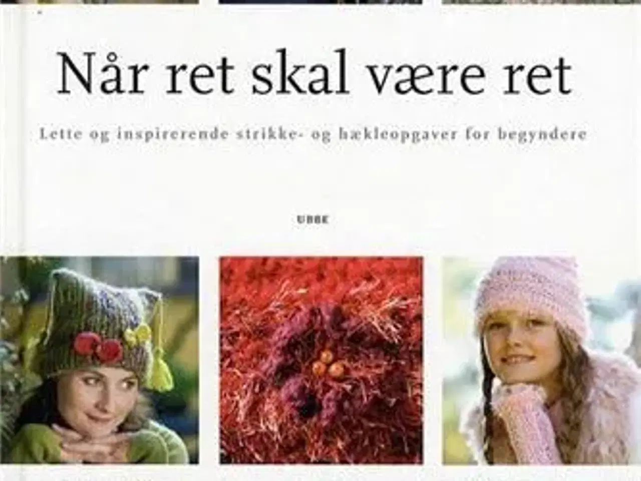 Billede 1 - Når ret skal være ret. Lette og inspirerende strik