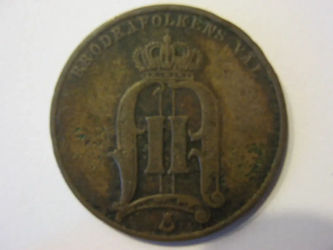 Billede 2 - Svensk 5 øre 1882