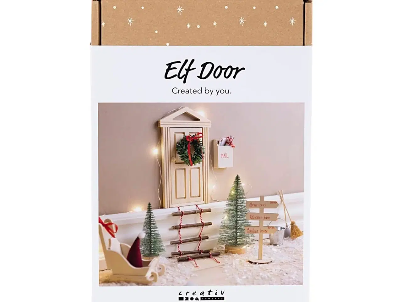 Billede 1 - DIY Kit til Nissens Dør - Skab Magi i Dit Hjem