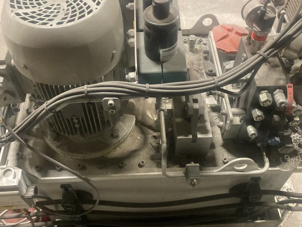 Billede 1 - Hydraulikstation med 4kw motor og styring 