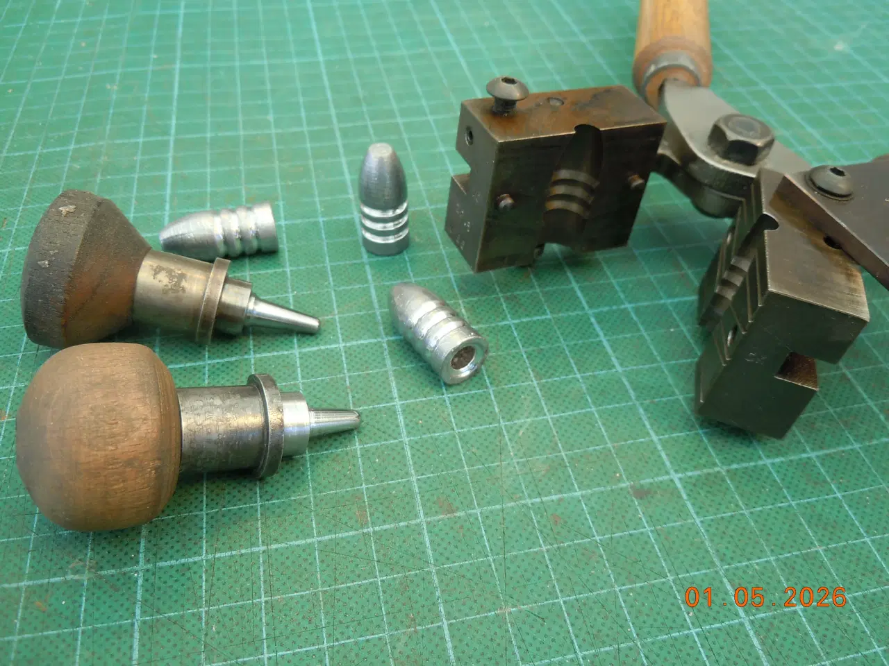 Billede 7 - Støbetang, Minie riffel 12,3 mm.