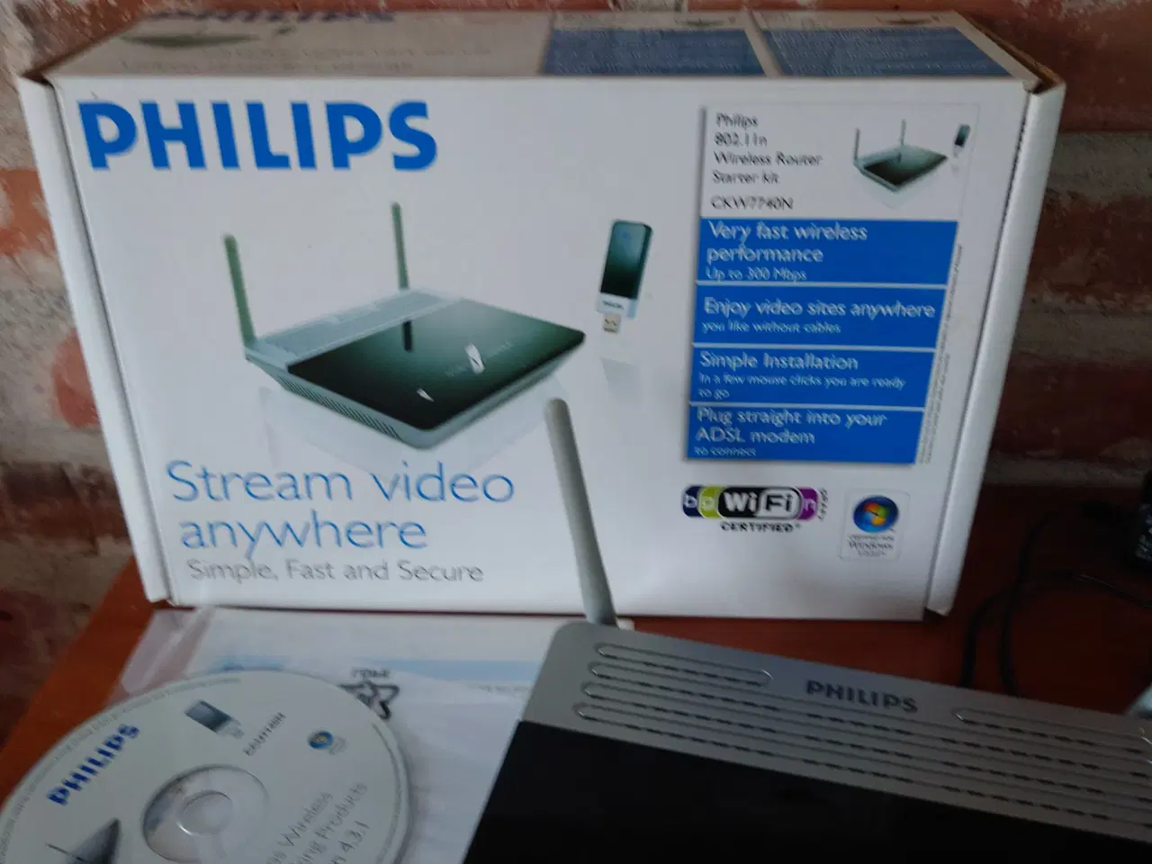 Billede 3 - Wifi router Philips giver op til 300 Mbps