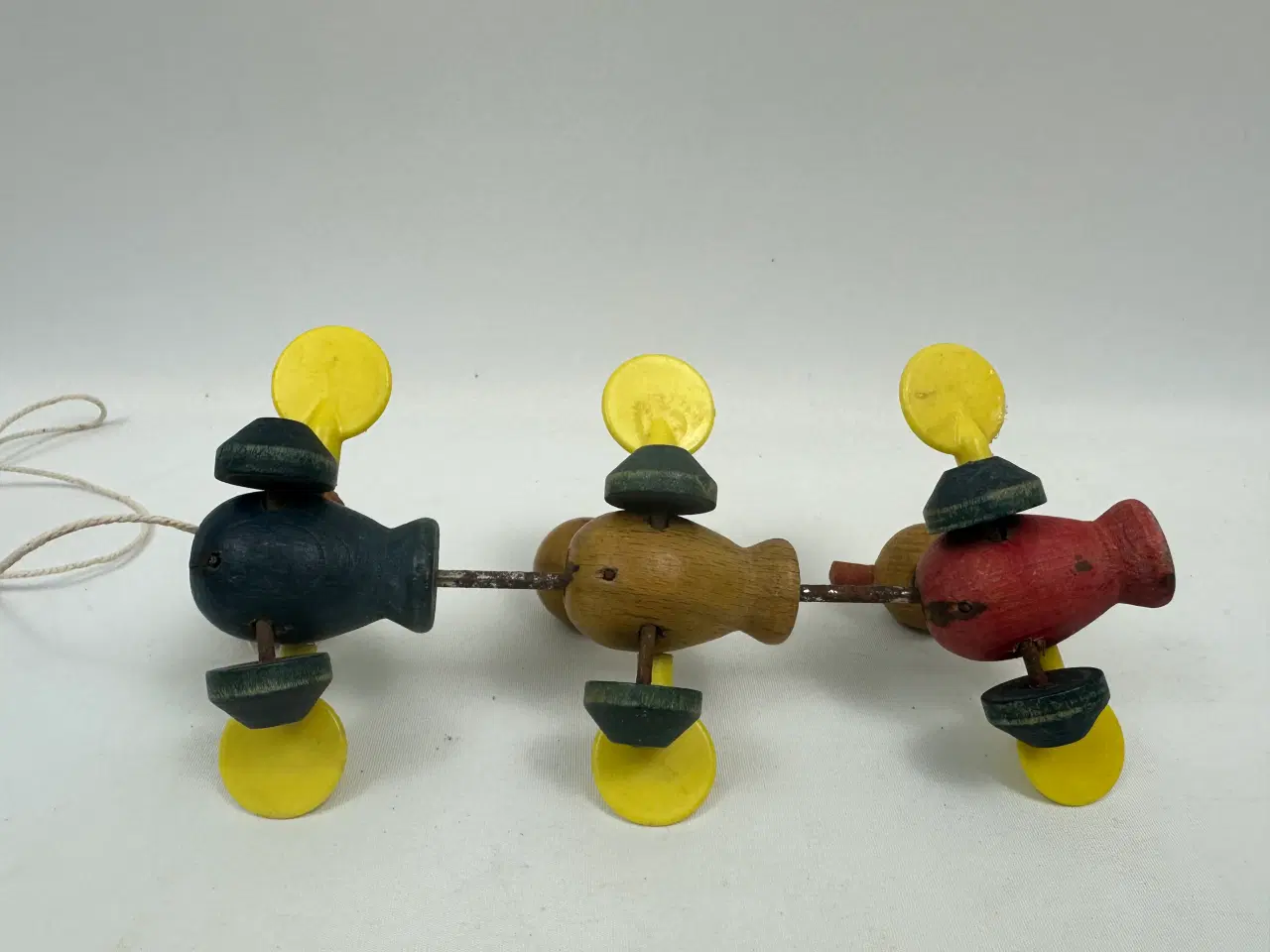 Billede 8 - Vintage andefamilie trælegetøj (Fisher Price?)