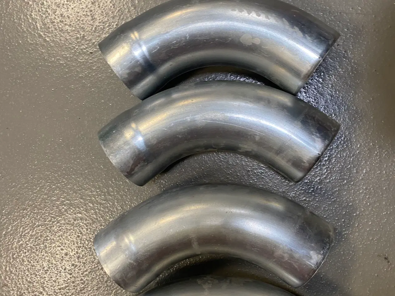 Billede 2 - Zink nedløbsbøjninger til tagrender 4 stk 