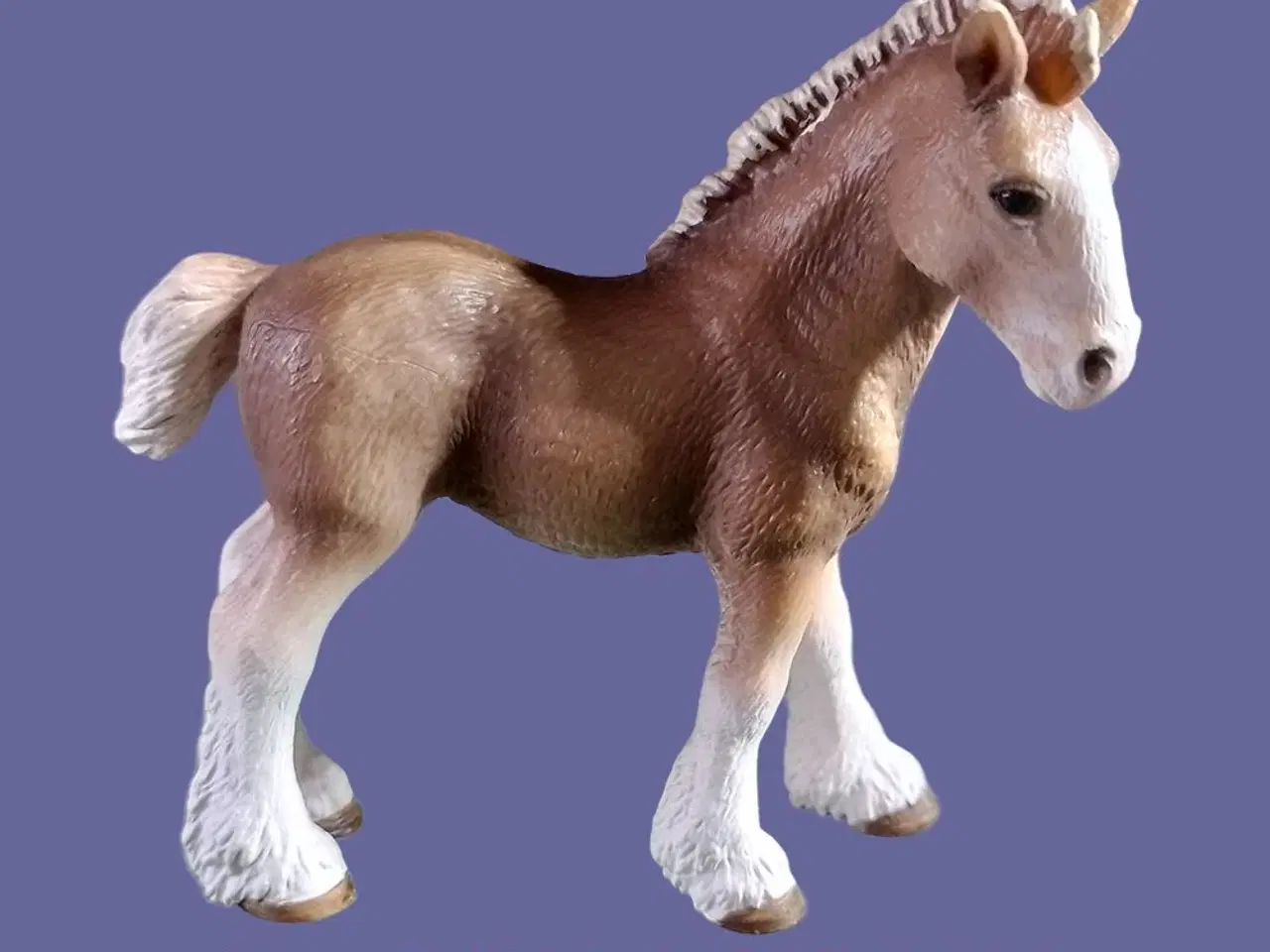 Billede 1 - Schleich 13671 Clydesdale Foal (2010)