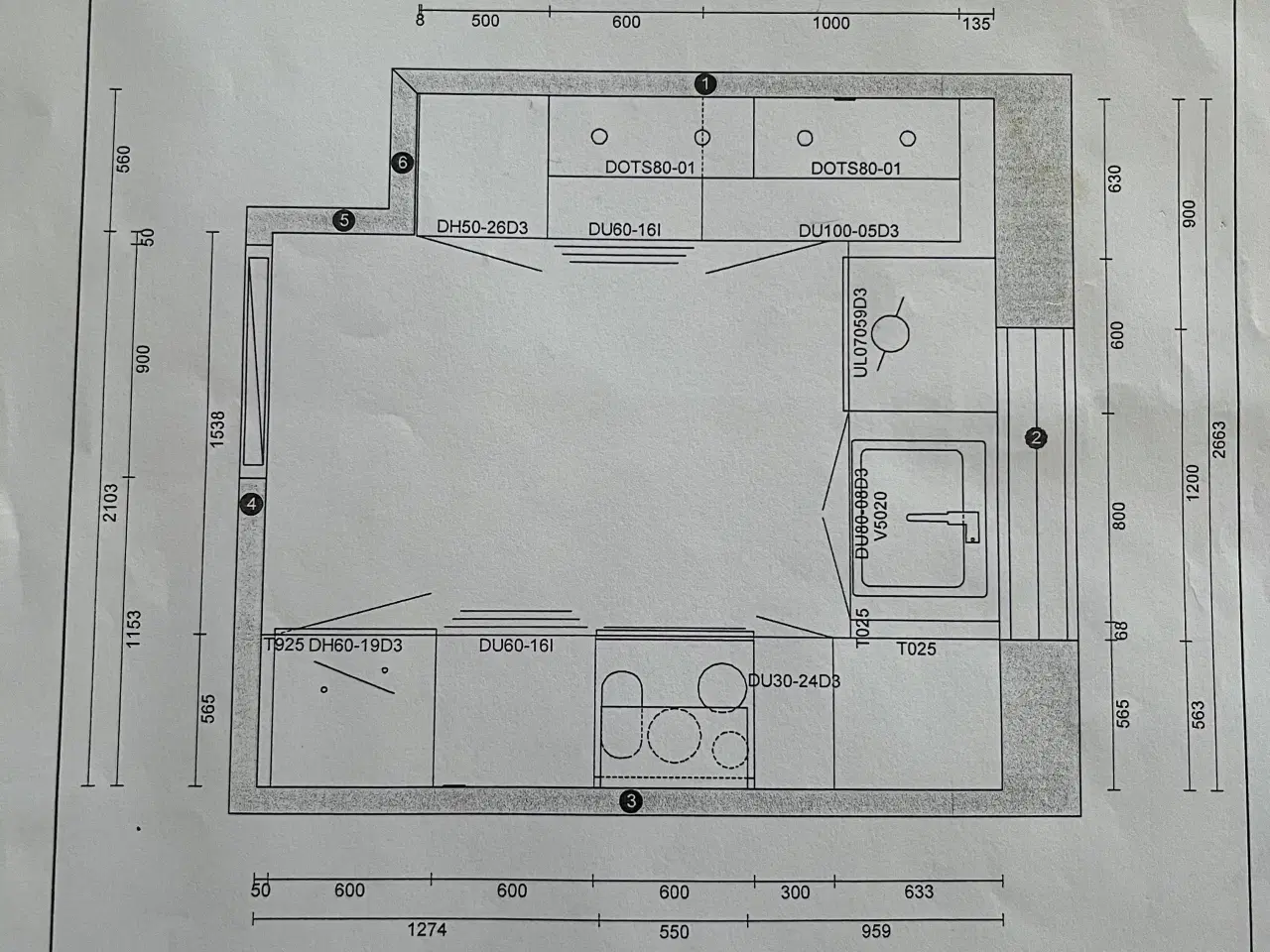 Billede 7 - Komplet køkken fra Designa (2011)
