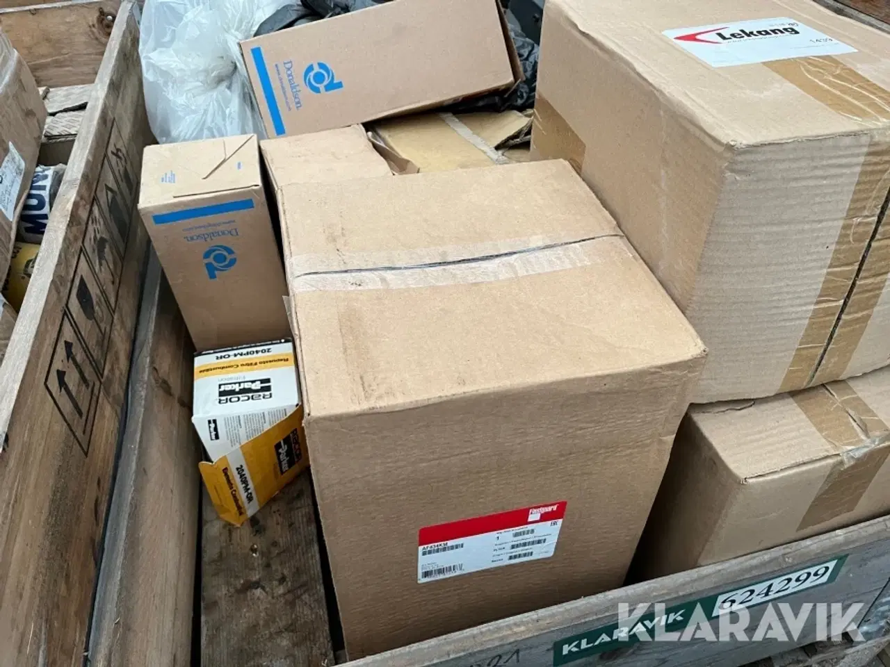 Billede 4 - Olie og luftfilter Lekang/Fleegaard 2 paller