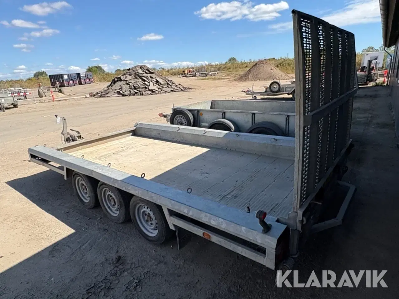 Billede 2 - Maskintrailer Hulco Terrax 3