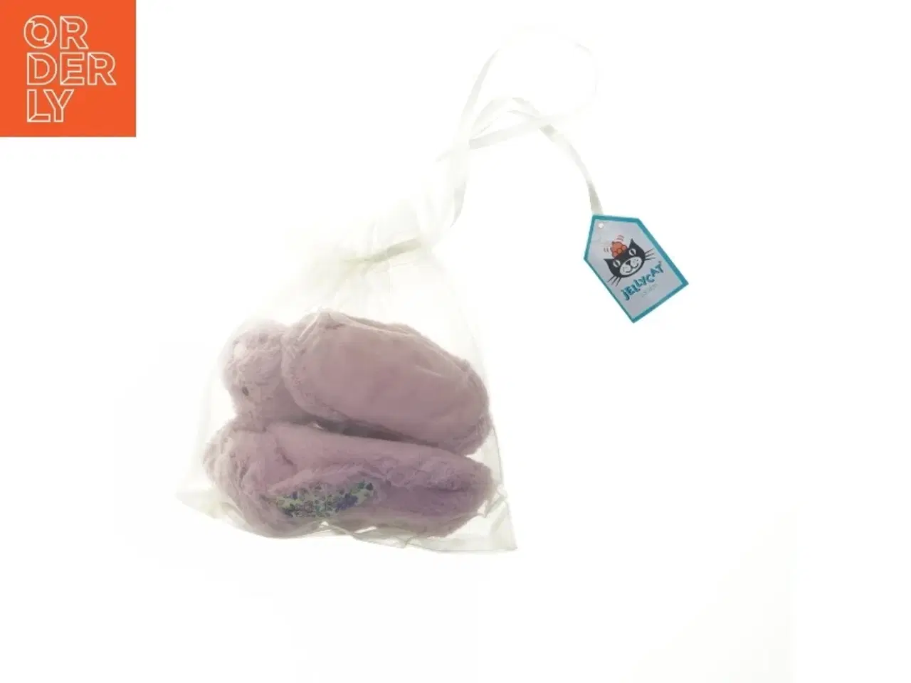 Billede 3 - Bløde kaninformede tåvarmer fra Jellycat (str. 11 cm)