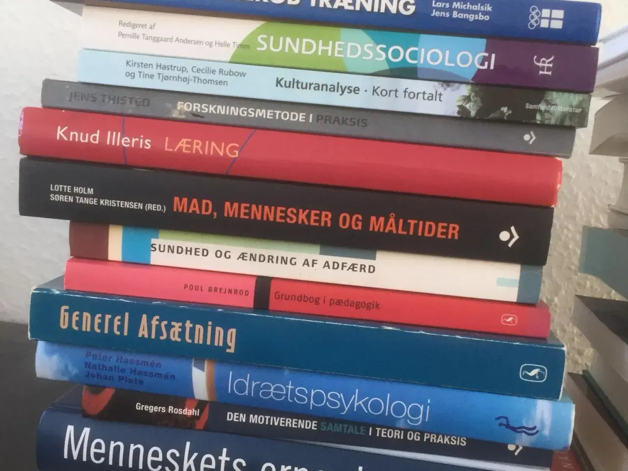 Billede 4 - Studiebøger: Ernæring&sund/Idræt m.m.